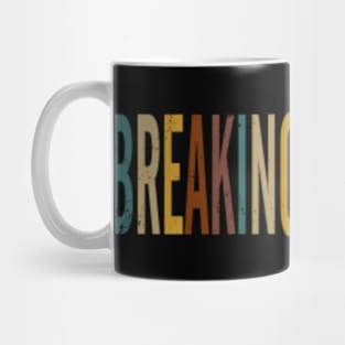 Breaking Proud To Be Personalized Name Styles 70s 80s Mug